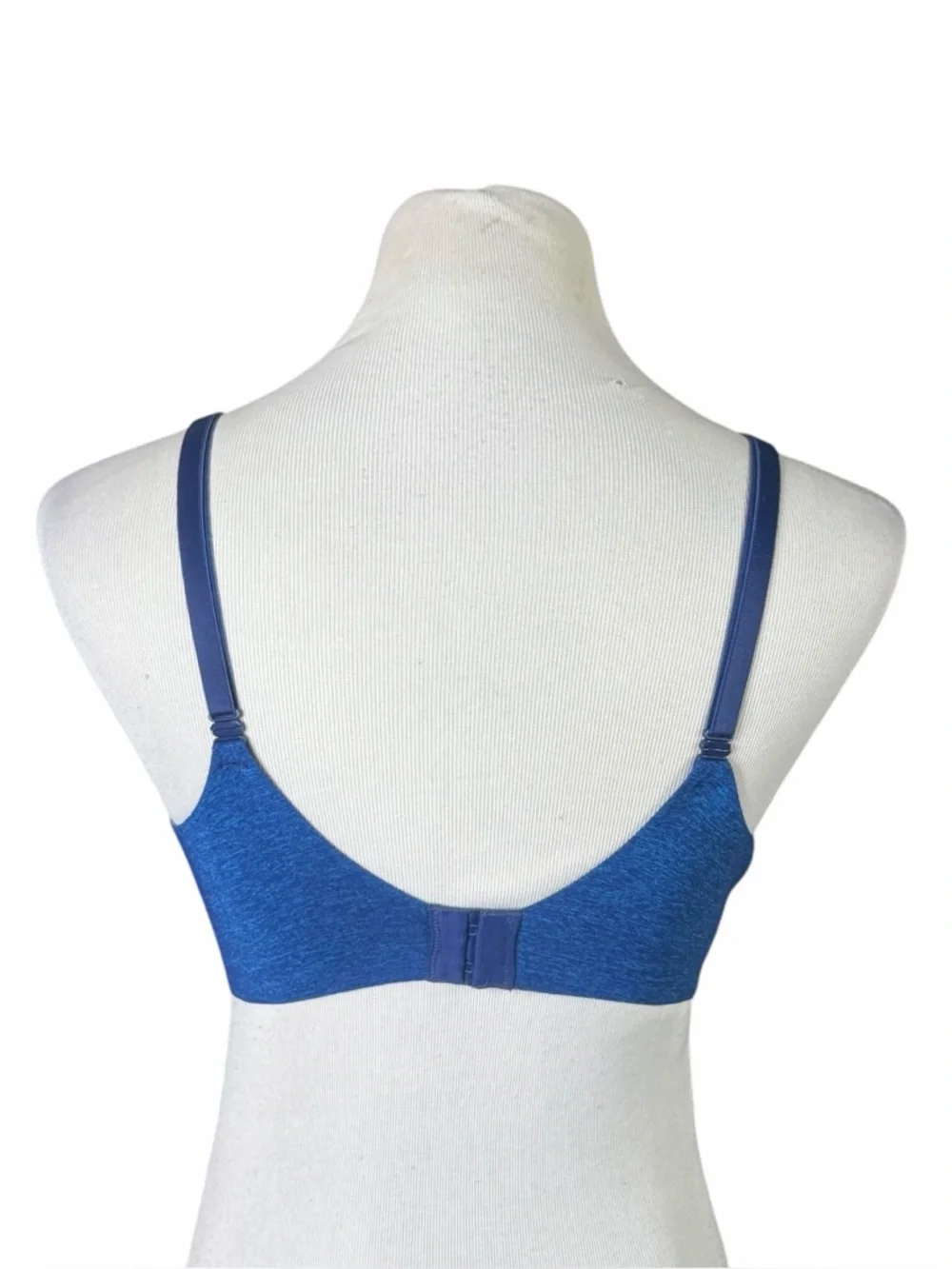 10/$25🦋 VS Blue Metallic Shine Convertible Uplift Semi Demi Bra - Size 36D - Picture 5 of 13